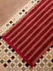 Stripe Burgundy | Long Bath Mat by Bonnie & Neil. Australian Art Prints, Gifts, Fashion and Homewares. Green Door Decor. www.greendoordecor.com.au