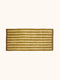 Stripe Reversible Mustard | Long Bath Mat by Bonnie & Neil. Australian Art Prints, Gifts, Fashion and Homewares. Green Door Decor. www.greendoordecor.com.au