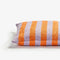 Boucle Cushion (60cm) | Stripe Orange Lilac by Bonnie and Neil. Australian Art Prints and Homewares. Green Door Decor. www.greendoordecor.com.au