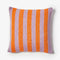 Boucle Cushion (60cm) | Stripe Orange Lilac by Bonnie and Neil. Australian Art Prints and Homewares. Green Door Decor. www.greendoordecor.com.au