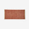Long Bath Mat | Stripe Reversible Terracotta by Bonnie and Neil. Australian Art Prints, Fashion and Homewares. Green Door Decor. www.greendoordecor.com.au
