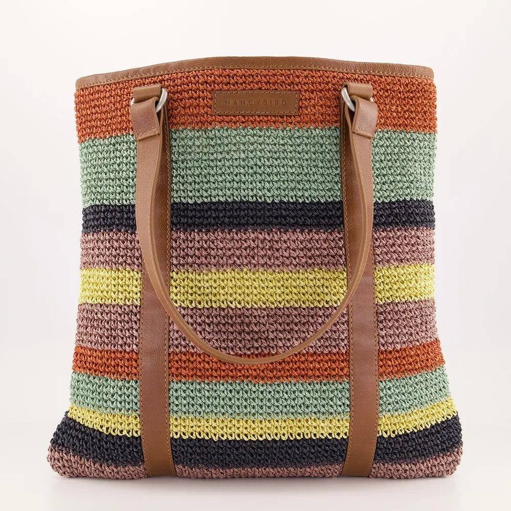 Stripe Tote | Archive by Nancybird. Australian Art Prints, Gifts, Fashion and Homewares. Green Door Decor. www.greendoordecor.com.au