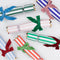 Stripe Velvet Bow Crackers by Meri Meri. Australian Art Prints and Homewares. Green Door Decor. www.greendoordecor.com.au