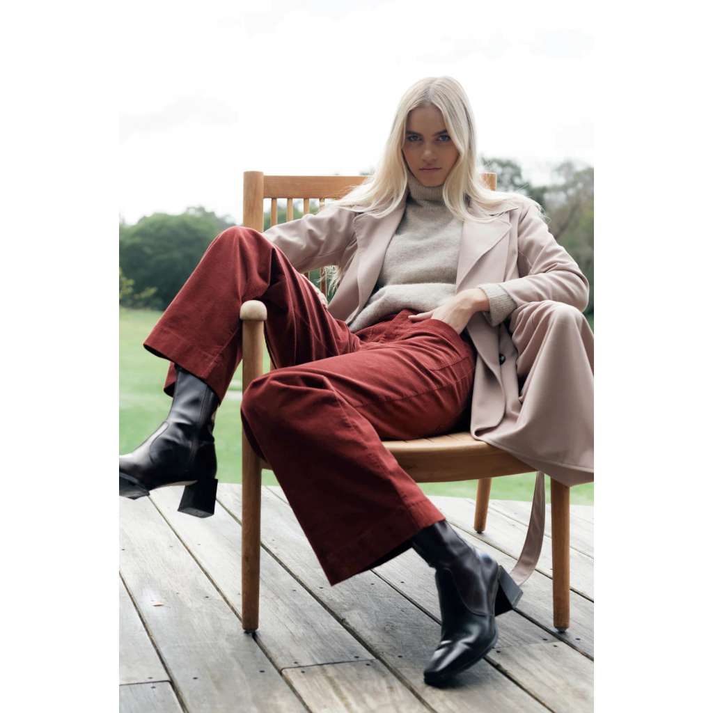 Suki Cord Pant | Rust by Humidity Lifestyle. Australian Art Prints and Homewares. Green Door Decor. www.greendoordecor.com.au