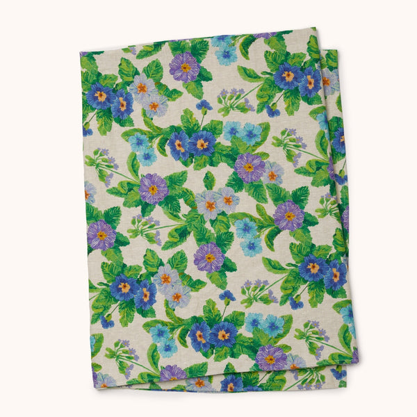 'Summer Patch Blue' Table Cloth | Medium by Bonnie and Neil. Australian Art Prints, Gifts, Fashion and Homewares. Green Door Decor. www.greendoordecor.com.au