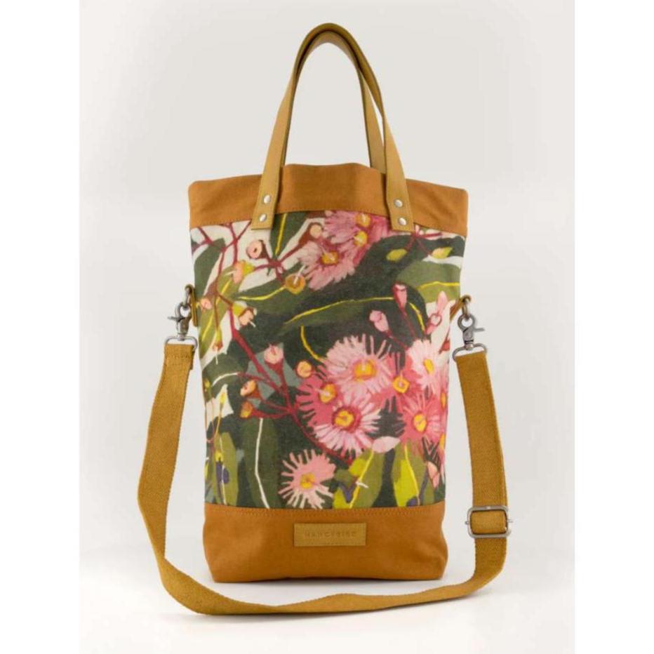 Summit Tote | Flowering Gum by Nancybird. Australian Art Prints and Homewares. Green Door Decor. www.greendoordecor.com.au