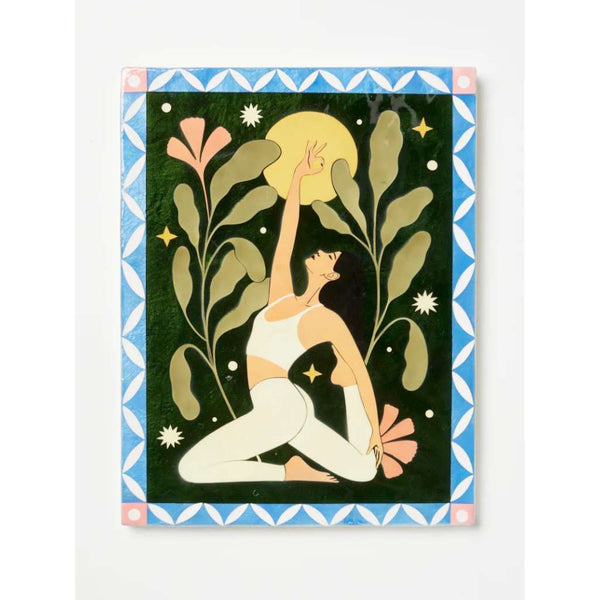 Wall Art | Sun Mudra Green by Jones and Co. Australian Art Prints and Homewares. Green Door Decor. www.greendoordecor.com.au