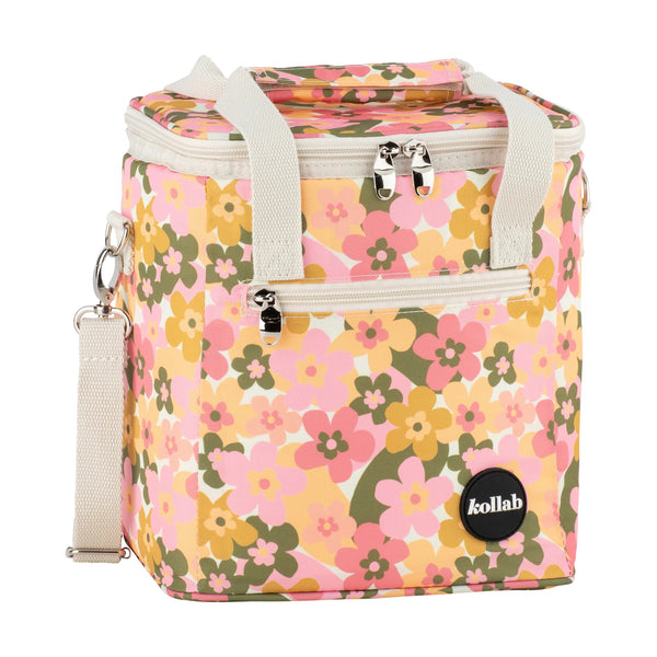 Holiday Mini Cooler | Sunshine Petals by Kollab. Australian Art Prints, Gifts, Fashion and Homewares. Green Door Decor. www.greendoordecor.com.au