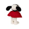 Super Hero Snoopy ECO Tiny Teddy Cream (24cm). Australian Art Prints, Gifts, Fashion and Homewares. Green Door Decor. www.greendoordecor.com.au