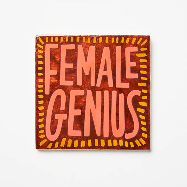 'Superette' Genius Wall Tile by Jones and Co. Australian Art Prints, Fashion and Homewares. Green Door Decor. www.greendoordecor.com.au