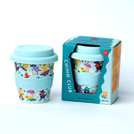 Baby Chino Cup (4oz) | Surf N Skate by Chino Club. Australian Art Prints and Homewares. Green Door Decor. www.greendoordecor.com.au