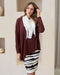 Susie Oversized Asymmetrical Bamboo Top | Burgundy by Lou Lou Australia. Australian Art Prints, Gifts, Fashion and Homewares. Green Door Decor. www.greendoordecor.com.au