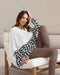 Susie Oversized Asymmetrical Bamboo Top | Houndstooth by Lou Lou Australia. Australian Art Prints, Gifts, Fashion and Homewares. Green Door Decor. www.greendoordecor.com.au