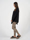Susie Oversized Asymmetrical Bamboo Top | Black by Lou Lou Australia. Australian Art Prints, Gifts, Fashion and Homewares. Green Door Decor. www.greendoordecor.com.au