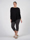 Susie Oversized Asymmetrical Bamboo Top | Black by Lou Lou Australia. Australian Art Prints, Gifts, Fashion and Homewares. Green Door Decor. www.greendoordecor.com.au