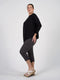 Susie Oversized Asymmetrical Bamboo Top | Black by Lou Lou Australia. Australian Art Prints, Gifts, Fashion and Homewares. Green Door Decor. www.greendoordecor.com.au