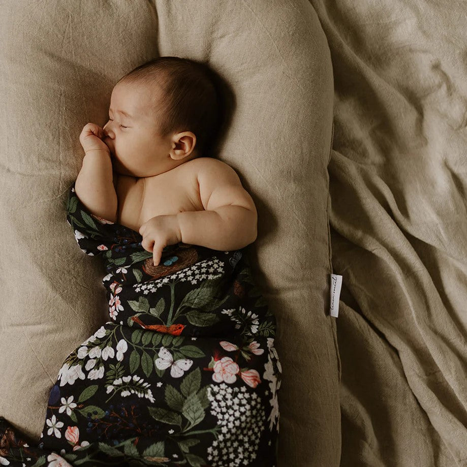 Swaddle Night Garden Snug As A Bub & Co. Green Door Decor Homewares