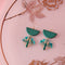 Swan Song Earrings | Various Colours by Middle Child Jewellery. Australian Art Prints and Homewares. Green Door Decor. www.greendoordecor.com.au