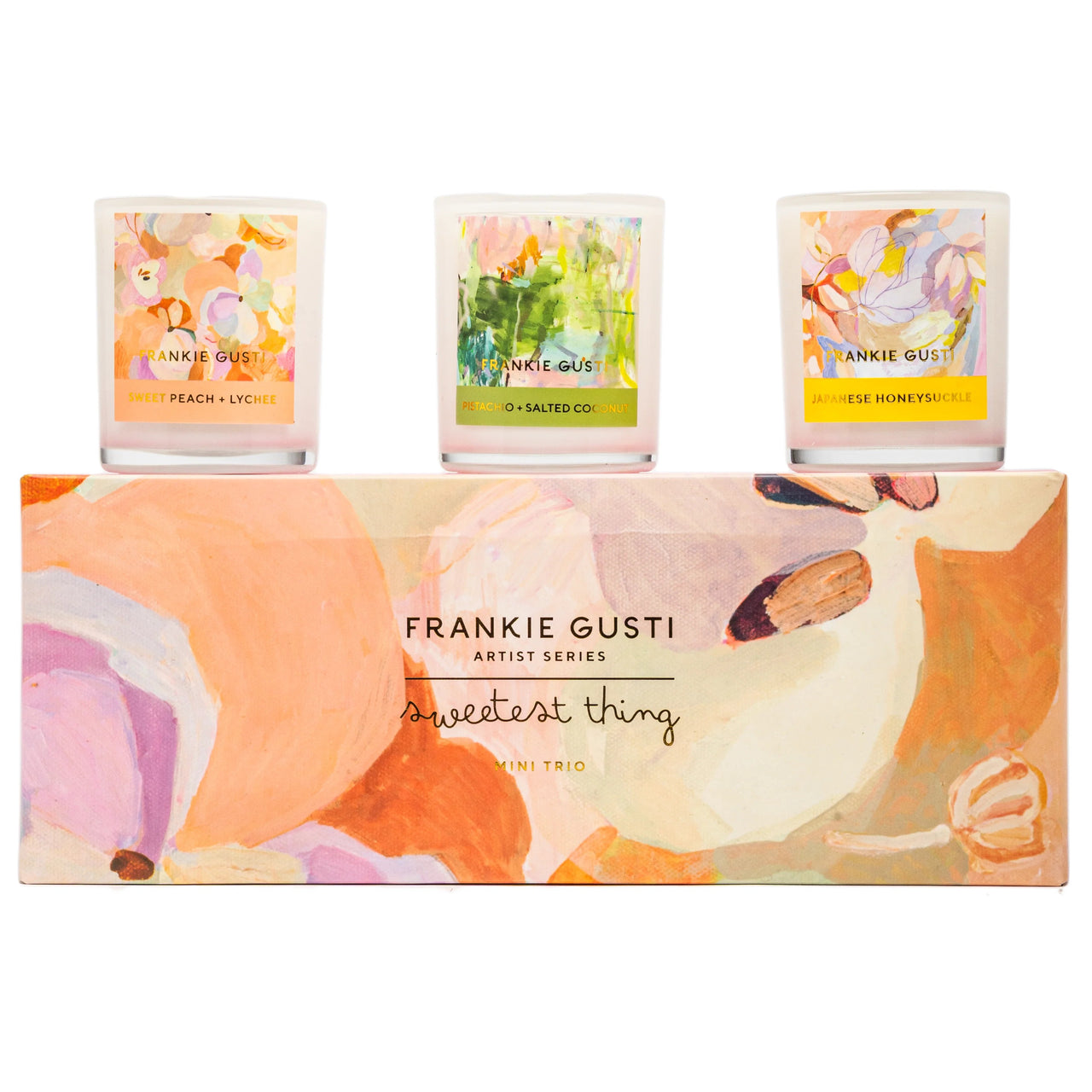 Sweetest Thing Trio by Frankie Gusti. Australian Art Prints and Homewares. Green Door Decor. www.greendoordecor.com.au