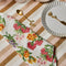 'Florence Stripe Wheat' Table Cloth | Medium by Bonnie and Neil. Australian Art Prints and Homewares. Green Door Decor. www.greendoordecor.com.au