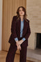 Tailored Blazer | Burgundy by Frock Me Out. Australian Art Prints, Gifts, Fashion and Homewares. Green Door Decor. www.greendoordecor.com.au