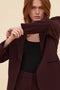 Tailored Blazer | Burgundy by Frock Me Out. Australian Art Prints, Gifts, Fashion and Homewares. Green Door Decor. www.greendoordecor.com.au