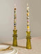 Tapered Candle Set | The Secret World of the Bush by La La Land. Australian Art Prints, Gifts, Fashion and Homewares. Green Door Decor. www.greendoordecor.com.au