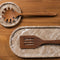 'Taren' Timber Spatula by Inartisan. Designed in Australia, made in India. We proudly support fun and beautiful Australian designed and/or made art prints, textiles, homewares and jewellery by Aussie Creatives. www.greendoordecor.com.au