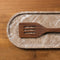 'Taren' Timber Spatula by Inartisan. Designed in Australia, made in India. We proudly support fun and beautiful Australian designed and/or made art prints, textiles, homewares and jewellery by Aussie Creatives. www.greendoordecor.com.au