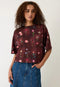 Tasmin Boxy Tee | Bloom Tile by Nancybird. Australian Art Prints, Gifts, Fashion and Homewares. Green Door Decor. www.greendoordecor.com.au
