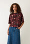 Tasmin Boxy Tee | Bloom Tile by Nancybird. Australian Art Prints, Gifts, Fashion and Homewares. Green Door Decor. www.greendoordecor.com.au