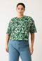Tasmin Boxy Tee | Parsley by Nancybird. Australian Art Prints and Homewares. Green Door Decor. www.greendoordecor.com.au