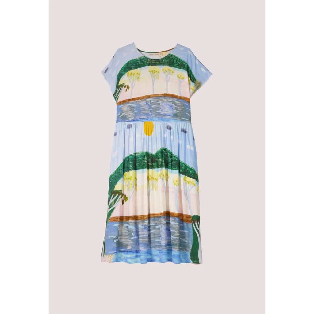 Tathra Dress | Glenrock by Nancybird. Australian Art Prints and Homewares. Green Door Decor. www.greendoordecor.com.au