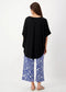 Tavera Oversized Bamboo Top - Black by Lou Lou Australia. Australian Art Prints and Homewares. Green Door Decor. www.greendoordecor.com.au