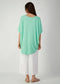 Tavera Oversized Bamboo Top - Turquoise by Lou Lou Australia. Australian Art Prints and Homewares. Green Door Decor. www.greendoordecor.com.au