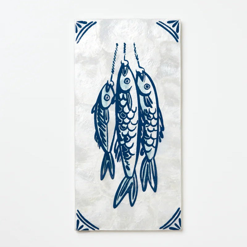 Taverna Wall Art | Fish by Jones and Co. Australian Art Prints, Gifts, Fashion and Homewares. Green Door Decor. www.greendoordecor.com.au
