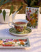 Tea Cup & Saucer | Botanical Blooms by La La Land. Australian Art Prints and Homewares. Green Door Decor. www.greendoordecor.com.au