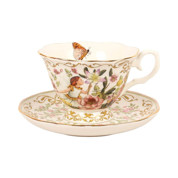 Tea Cup & Saucer | The Secret World of the Bush by La La Land. Australian Art Prints, Gifts, Fashion and Homewares. Green Door Decor. www.greendoordecor.com.au