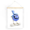 Waru the Splendid Fairy Wren | Tea Towel by Popcorn Blue. Australian Art Prints, Gifts, Fashion and Homewares. Green Door Decor. www.greendoordecor.com.au