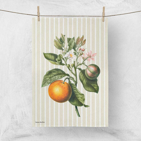 Tea Towel | Orange by home Dweller. Australian Art Prints, Fashion and Homewares. Green Door Decor. www.greendoordecor.com.au