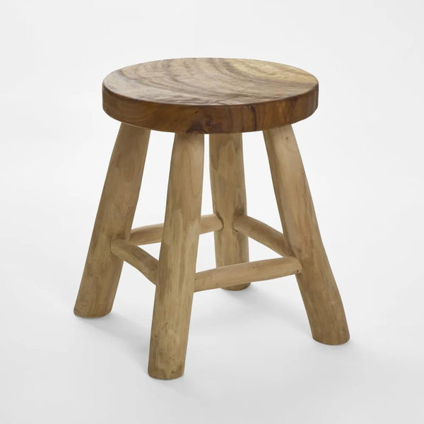 Teak Lacquered Stool by Florabelle Living. Australian Art Prints and Homewares. Green Door Decor. www.greendoordecor.com.au