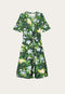 Terra Short Sleeve Wrap Dress | Garden by Nancybird. Australian Art Prints and Homewares. Green Door Decor. www.greendoordecor.com.au