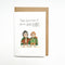 Thanks For Putting Up With My Weird Hobbits | Greeting Card by Well Drawn. Australian Art Prints, Fashion and Homewares. Green Door Decor. www.greendoordecor.com.au