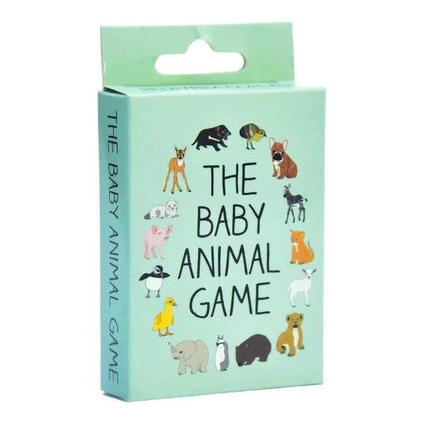 The Baby Animal Memory Game by Red Parka. Australian Art Prints and Homewares. Green Door Decor. www.greendoordecor.com.au