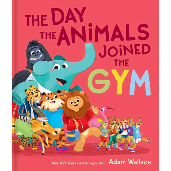 The Day the Animals Joined the Gym Book by Lake Press. Australian Art Prints and Homewares. Green Door Decor. www.greendoordecor.com.au