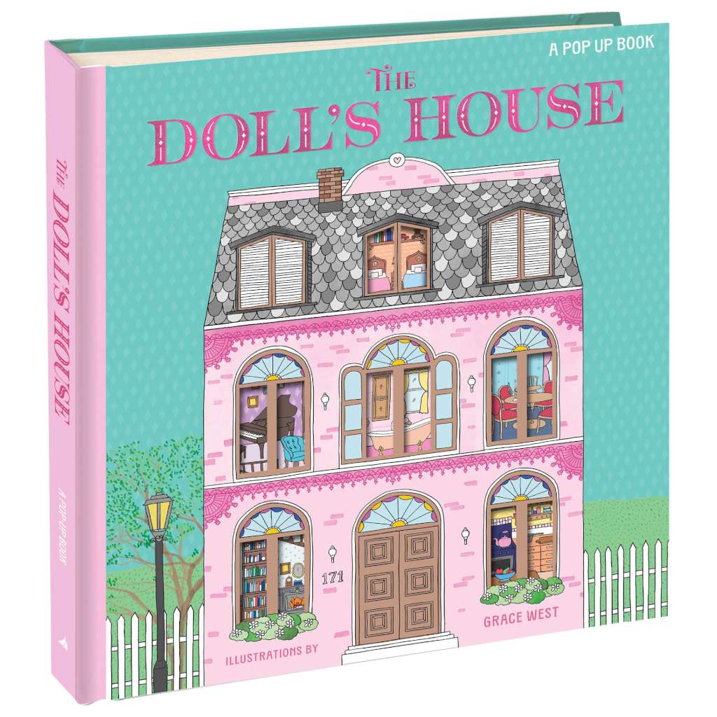 The Dolls House pop up book by Lakepress, illustrations by Grace West. Australian Art Prints and Homewares. Green Door Decor. www.greendoordecor.com.au