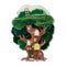 The Faraway Tree Brooch | Erstwilder x Fleur Harris x Enid Blyton 'The Magic Faraway Tree'. Australian Art Prints, Gifts, Fashion and Homewares. Green Door Decor. www.greendoordecor.com.au