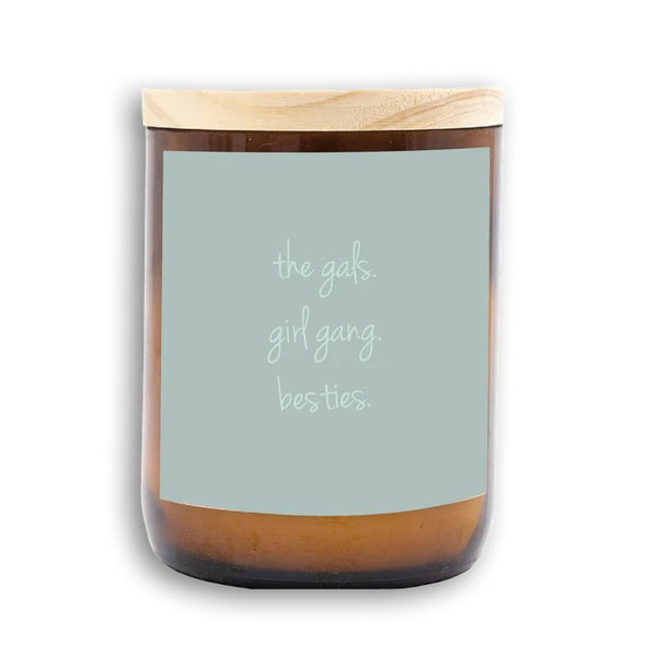 'The Gals' | Happy Days Candle by The Commonfolk Collective. Australian Art Prints and Homewares. Green Door Decor. www.greendoordecor.com.au