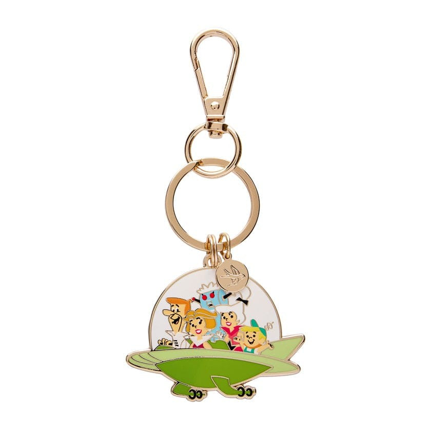The Jetsons Enamel Key Ring | Hanna-Barbera x Erstwilder. Australian Art Prints, Fashion and Homewares. Green Door Decor. www.greendoordecor.com.au
