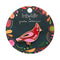 The Notable Northern Cardinal Enamel Pin | Erstwilder x Pete Cromer. Australian Art Prints and Homewares. Green Door Decor. www.greendoordecor.com.au